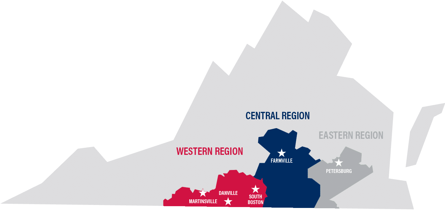 map of all regions