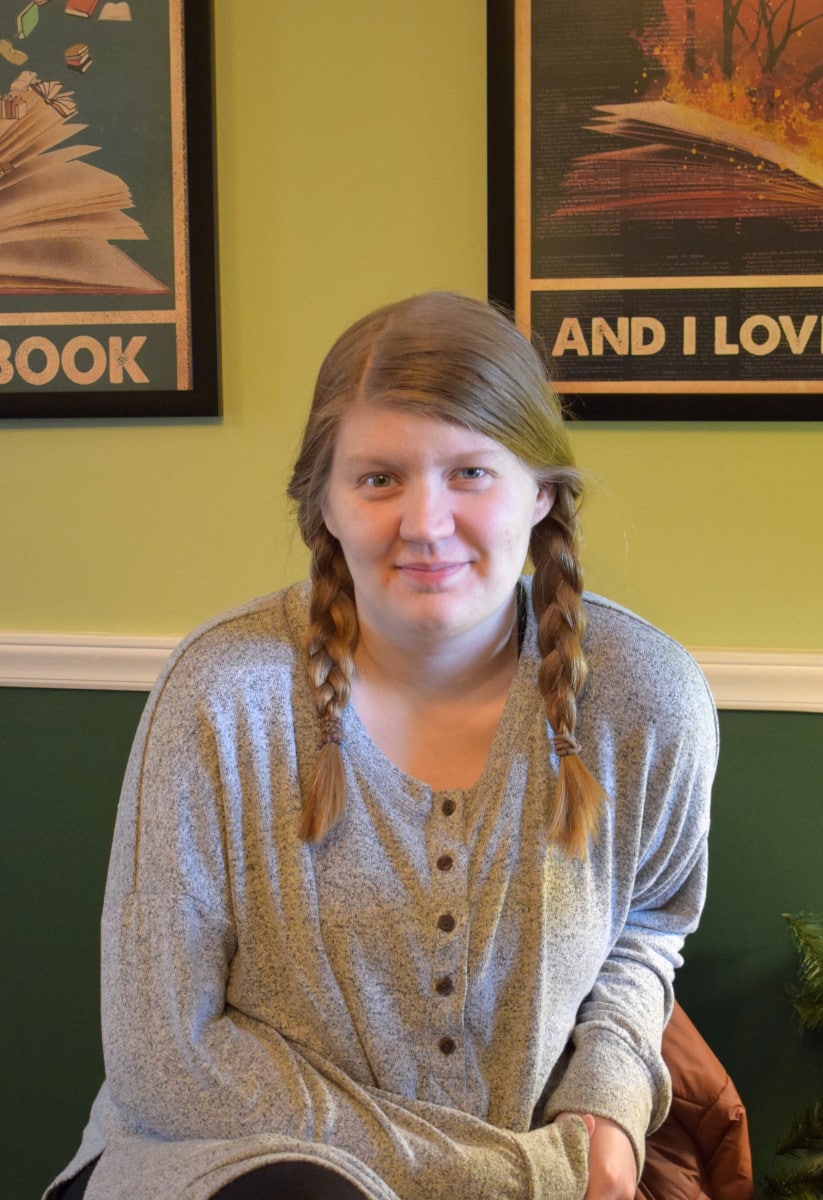 Catherine Carter, owner of The Dog Eared Page Bookshop